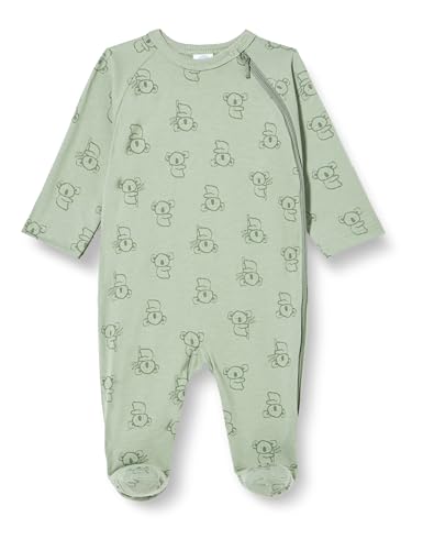 Sanetta Baby Jungen Newborn Schlafstrampler Overall 100% Bio-Baumwolle von Sanetta