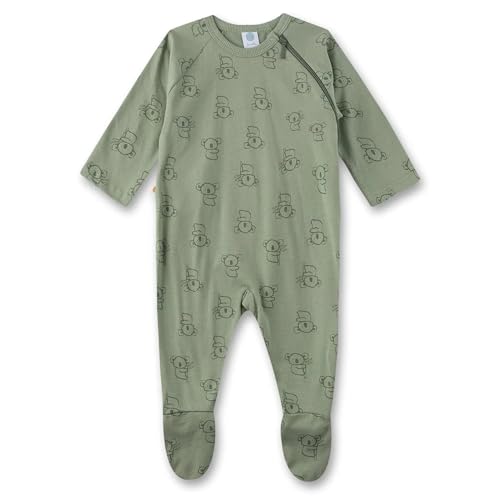 Sanetta Baby Jungen Newborn Schlafstrampler Overall 100% Bio-Baumwolle von Sanetta