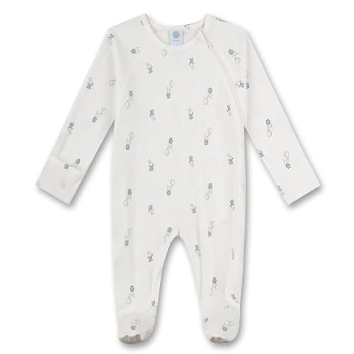 Sanetta Baby Jungen Newborn Schlafstrampler Overall 100% Bio-Baumwolle von Sanetta