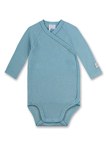 Sanetta Baby-Jungen Wickelbody blau Unterwäsche, air, 50 von Sanetta