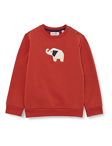 Sanetta Baby-Jungen rot Sweatshirt, red Spice, 56 von Sanetta