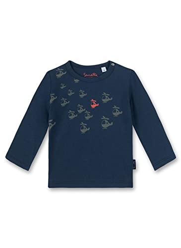 Sanetta Baby-Mädchen 115562 T-Shirt, deep Blue, 62 von Sanetta