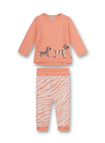 Sanetta Baby-Mädchen 221720 Kleinkind-Schlafanzüge, Peach Amber, 98 von Sanetta