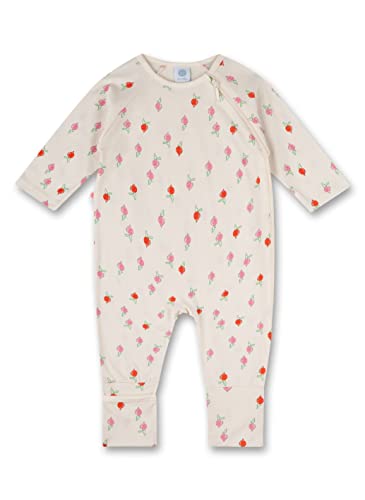 Sanetta Baby-Mädchen 221865 Strampler/Overall, Creme, 62 von Sanetta