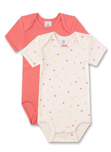 Sanetta Baby-Mädchen 324300 Doppelpack Body halbarm, Sheer pink, 56 Sanetta Baby-Mädchen 324300 Doppelpack Body halbarm, Sheer pink, 56 von Sanetta