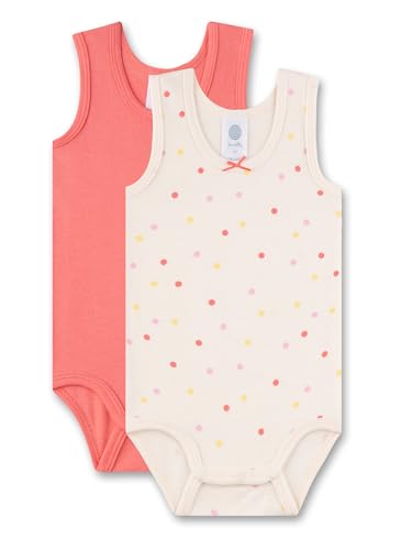 Sanetta Baby-Mädchen 324304 Body, Sheer pink, 62 von Sanetta