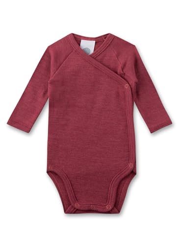 Sanetta Baby-Mädchen 324364 Wickelbody, Himbeere, 56 von Sanetta