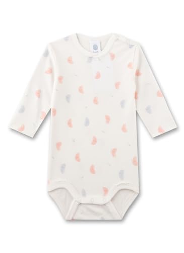 Sanetta Baby-Mädchen 324371 Body, White Pebble, 80 von Sanetta