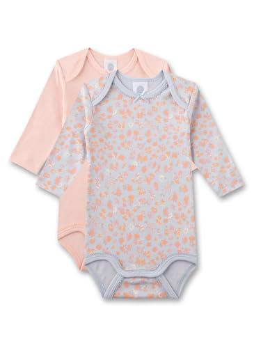 Sanetta Baby-Mädchen 324383 Body, Powder Blue, 104 von Sanetta