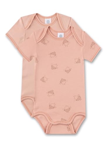 Sanetta Baby-Mädchen 324402 Doppelpack Body halbarm, Misty Rose, 56 Sanetta Baby-Mädchen 324402 Doppelpack Body halbarm, Misty Rose, 56 von Sanetta
