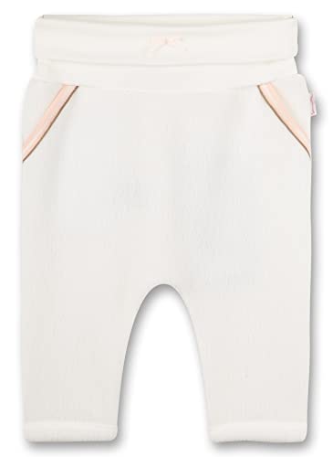 Sanetta Baby-Mädchen FIFTYSEVEN Sweathose beige Freizeithose, Ivory, 56 von Sanetta