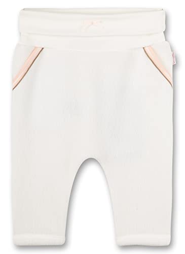 Sanetta Baby-Mädchen FIFTYSEVEN Sweathose beige Freizeithose, Ivory, 74 von Sanetta