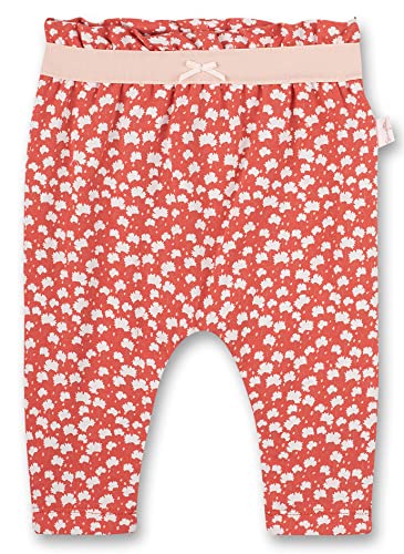 Sanetta Baby-Mädchen FIFTYSEVEN Sweathose gefüttert rot Freizeithose, Cranberry, 74 von Sanetta