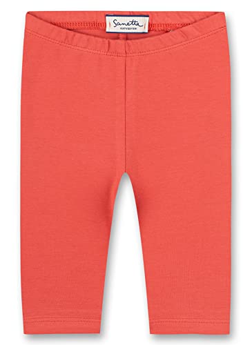 Sanetta Baby-Mädchen FIFTYSEVEN rot Leggings, Cranberry, 56 von Sanetta