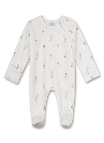 Sanetta Baby Mädchen Newborn Schlafstrampler Overall 100% Bio-Baumwolle von Sanetta