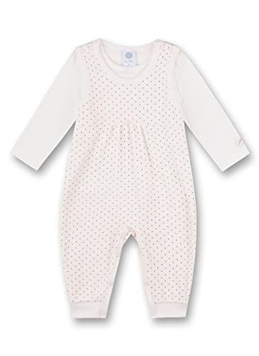 Sanetta Baby-Mädchen Strampler/Overall rosa Kleinkind-Schlafanzüge, Hellrosa, 56 von Sanetta