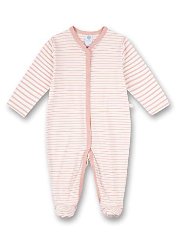 Sanetta Baby - Mädchen Strampler Rosa Baby und Kleinkind Schlafanz ge, Silver Pink, 92 EU von Sanetta