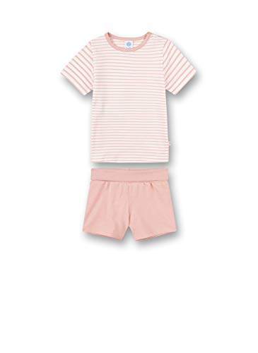 Sanetta Baby-Mädchen kurz rosa Kleinkind-Schlafanzüge, Silver pink, 104 von Sanetta