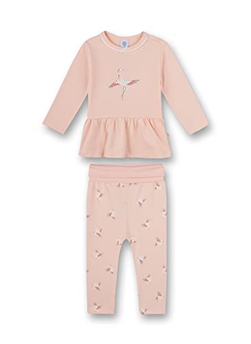 Sanetta Baby-Mädchen lang rosa Kleinkind-Schlafanzüge, Rose, 104 von Sanetta