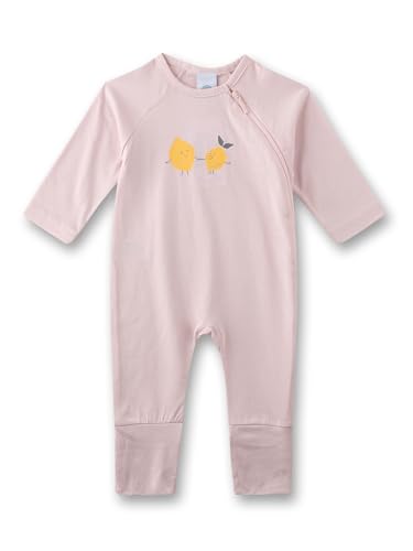 Sanetta Baby-Overall rosa | Praktischer und bequemer Strampler aus Baumwoll-Modal-Mix für Mädchen. Baby Overall von Sanetta