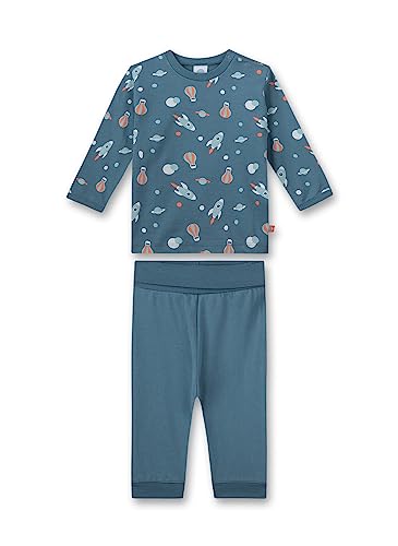 Sanetta Jungen-Schlafanzug Blau 098 von Sanetta