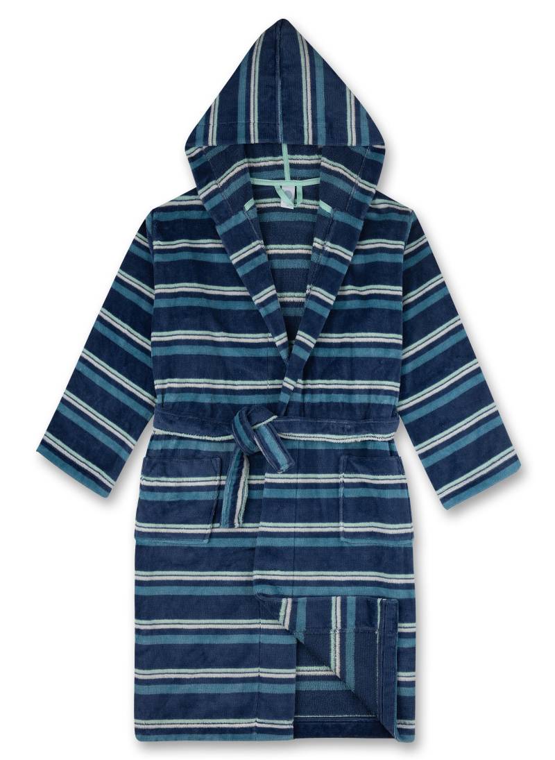 Sanetta - Bademantel/Morningcoat dark denim - Gr. - 176 von Sanetta