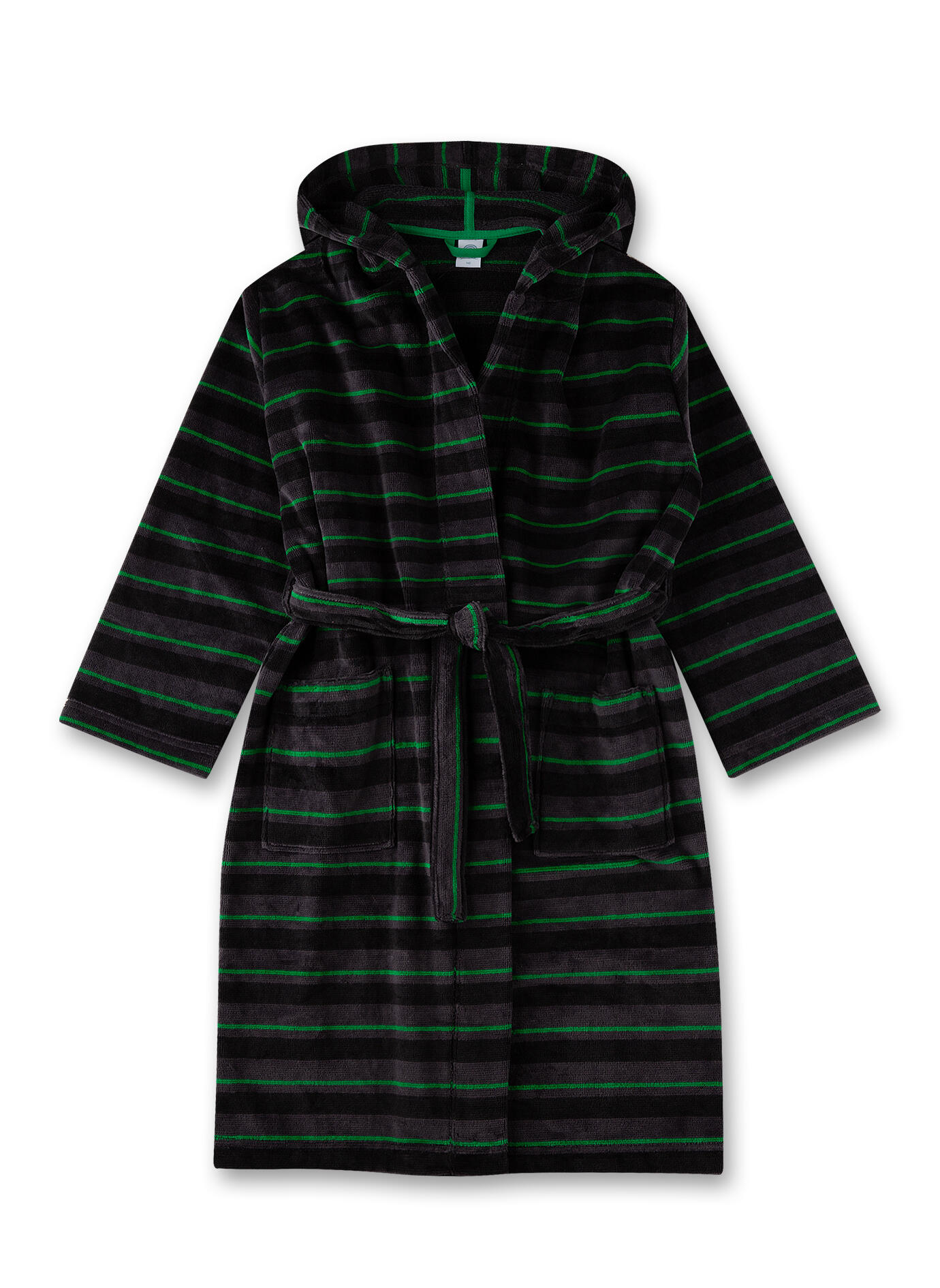 Sanetta - Bademantel/Morningcoat dark grey - Gr. - 176 von Sanetta