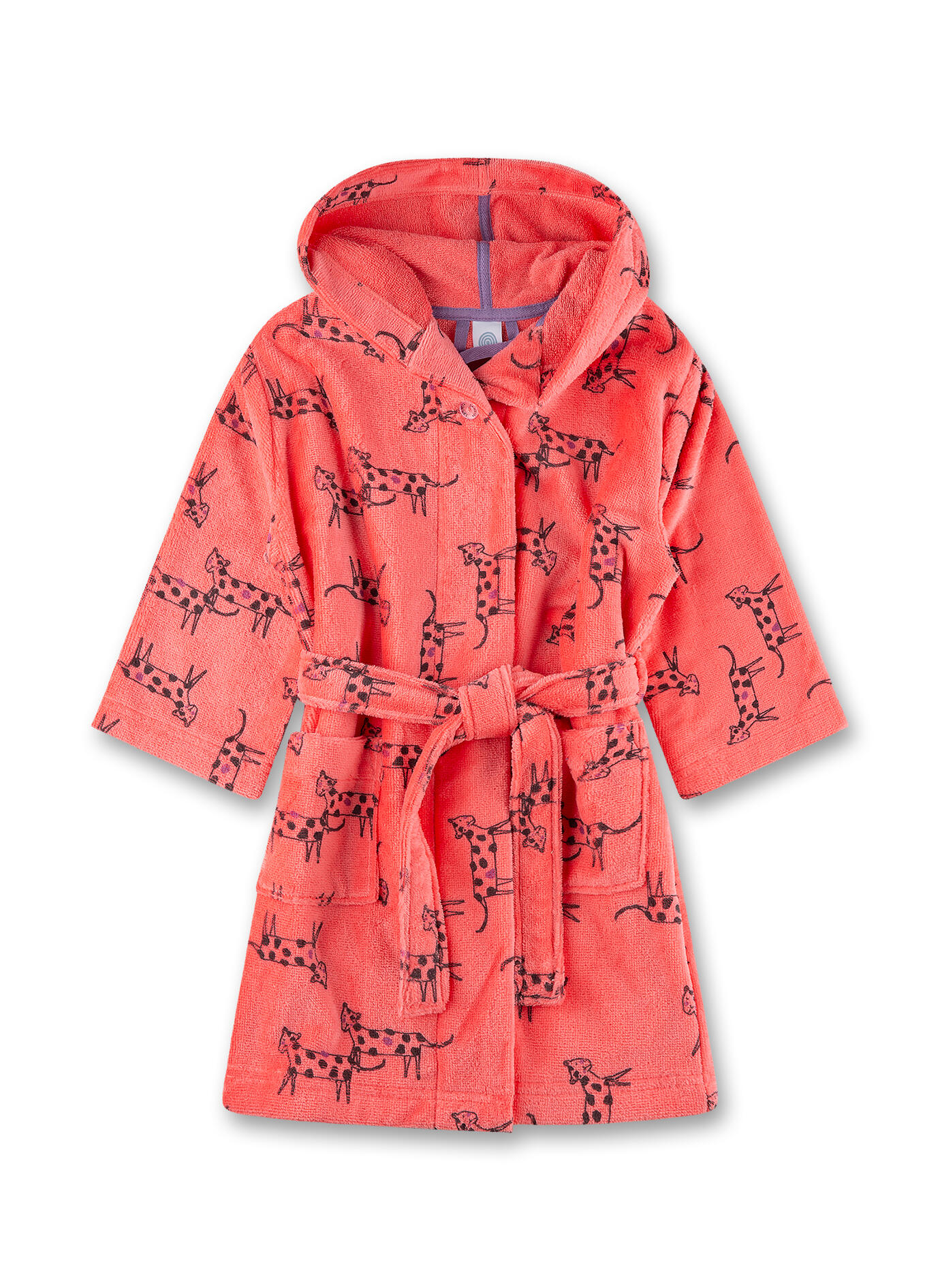 Sanetta - Bademantel/Morningcoat soft pink - Gr. - 116 von Sanetta