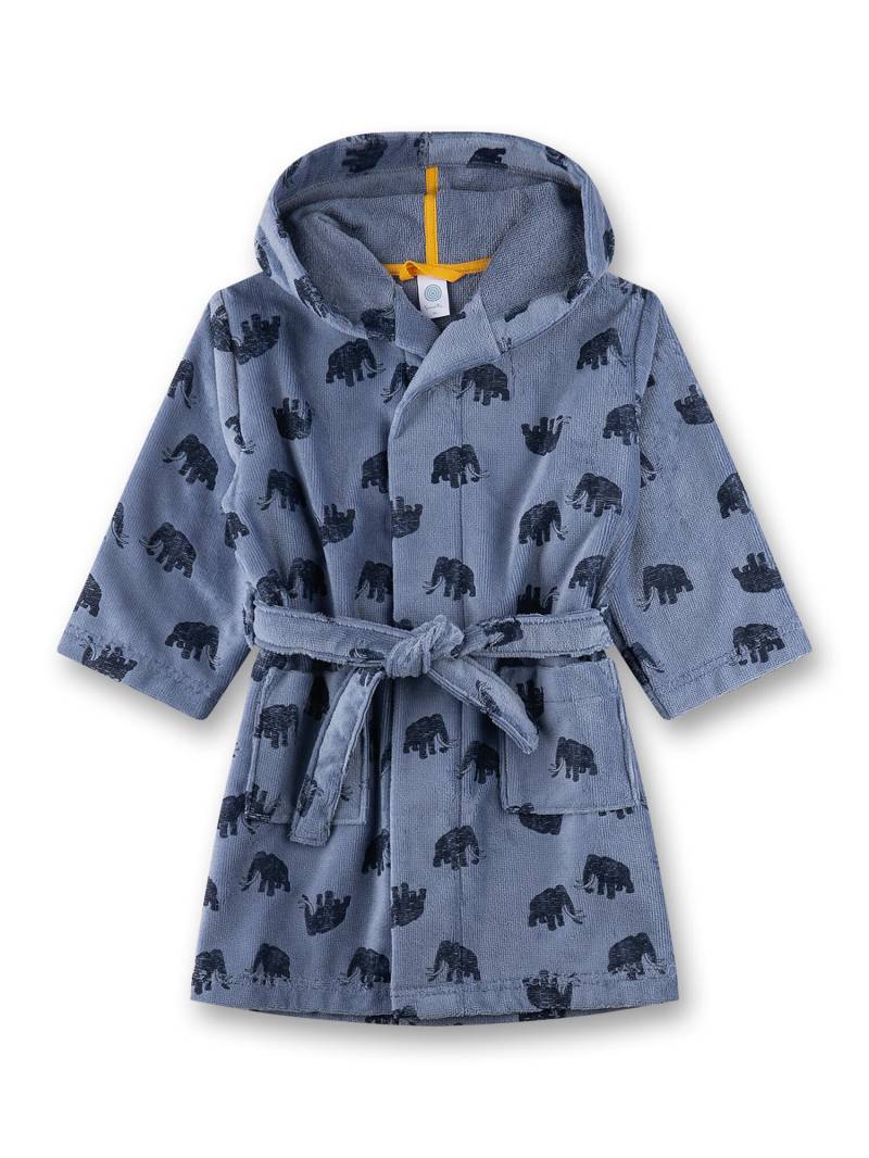 Sanetta - Bademantel/Morningcoat stone wash - Gr. - 104 von Sanetta