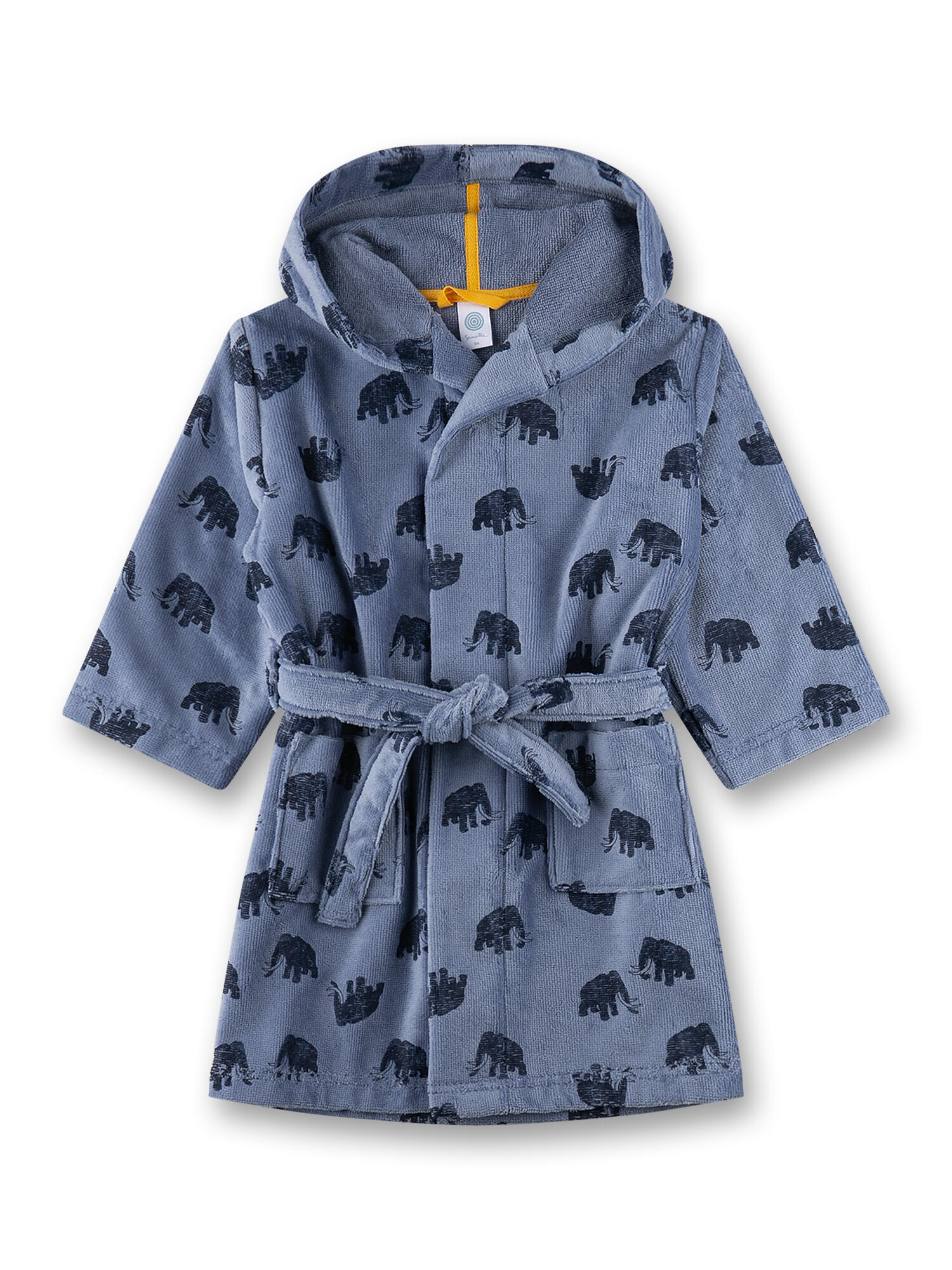 Sanetta - Bademantel/Morningcoat stone wash - Gr. - 128 von Sanetta