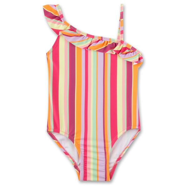 Sanetta - Beach Kids Girls Swimsuit Ruffle Strap - Badeanzug Gr 116 rosa von Sanetta