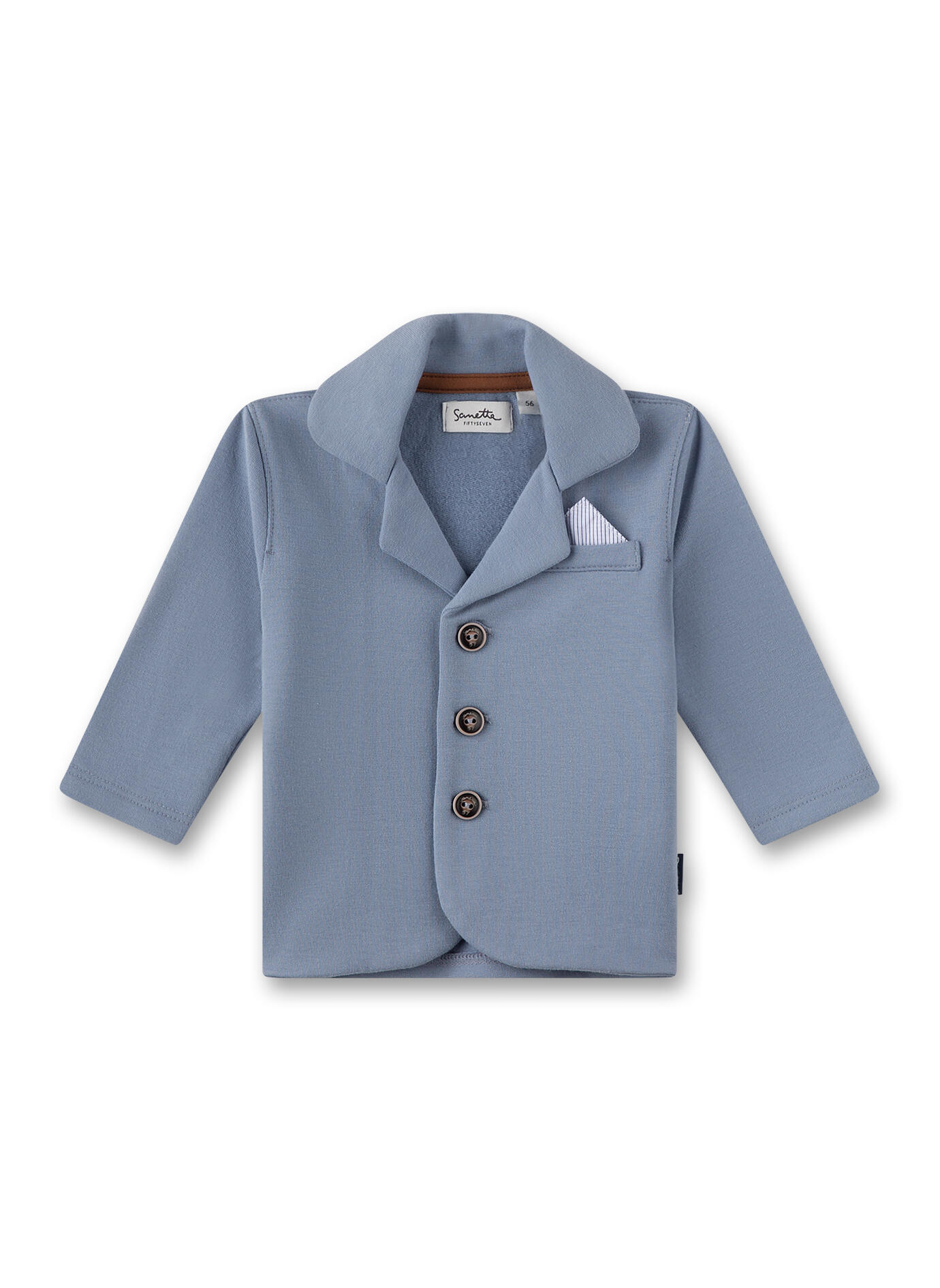 Sanetta - Blazer dusty blue - Gr. - 74 von Sanetta