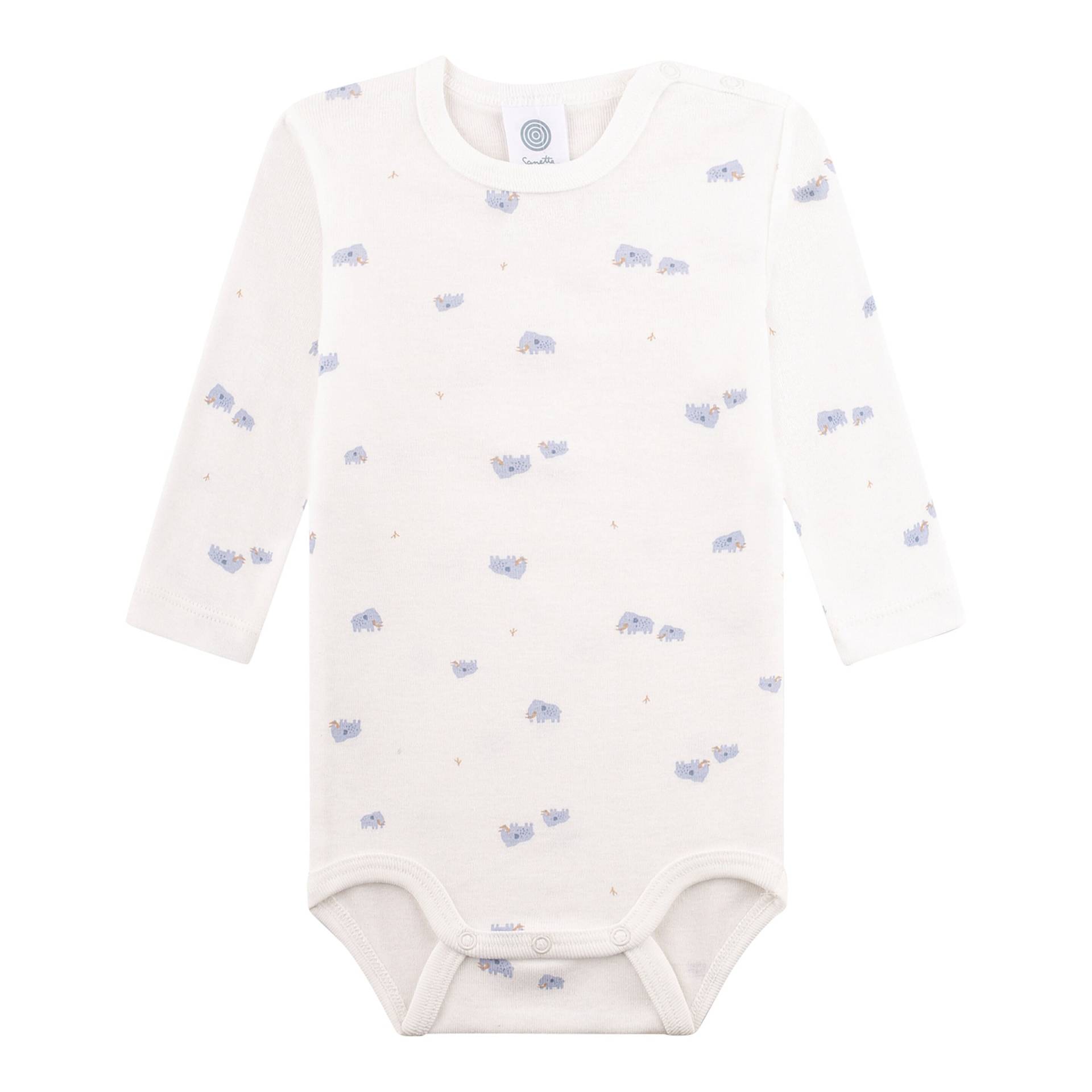 Sanetta Body langarm Mammut von Sanetta