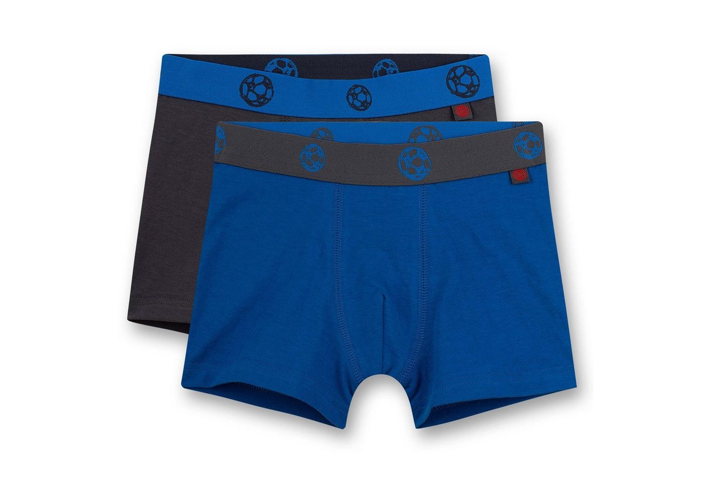Sanetta Boxer Jungen Shorts, 2er Pack - Pants, Unterhosen von Sanetta