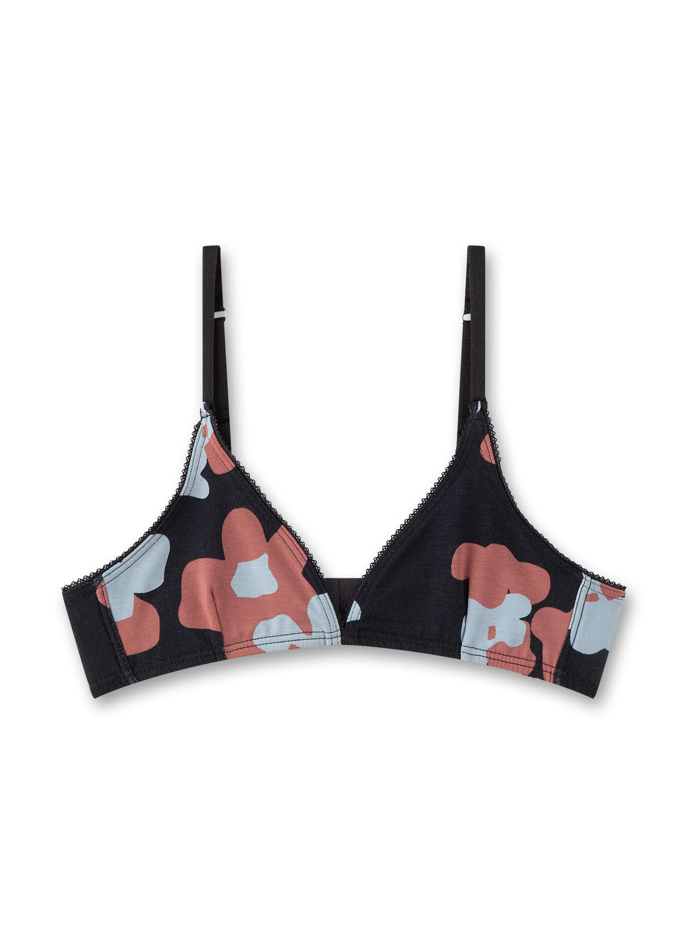 Sanetta - Bra soft allover graphite blue - Gr. - 152 von Sanetta