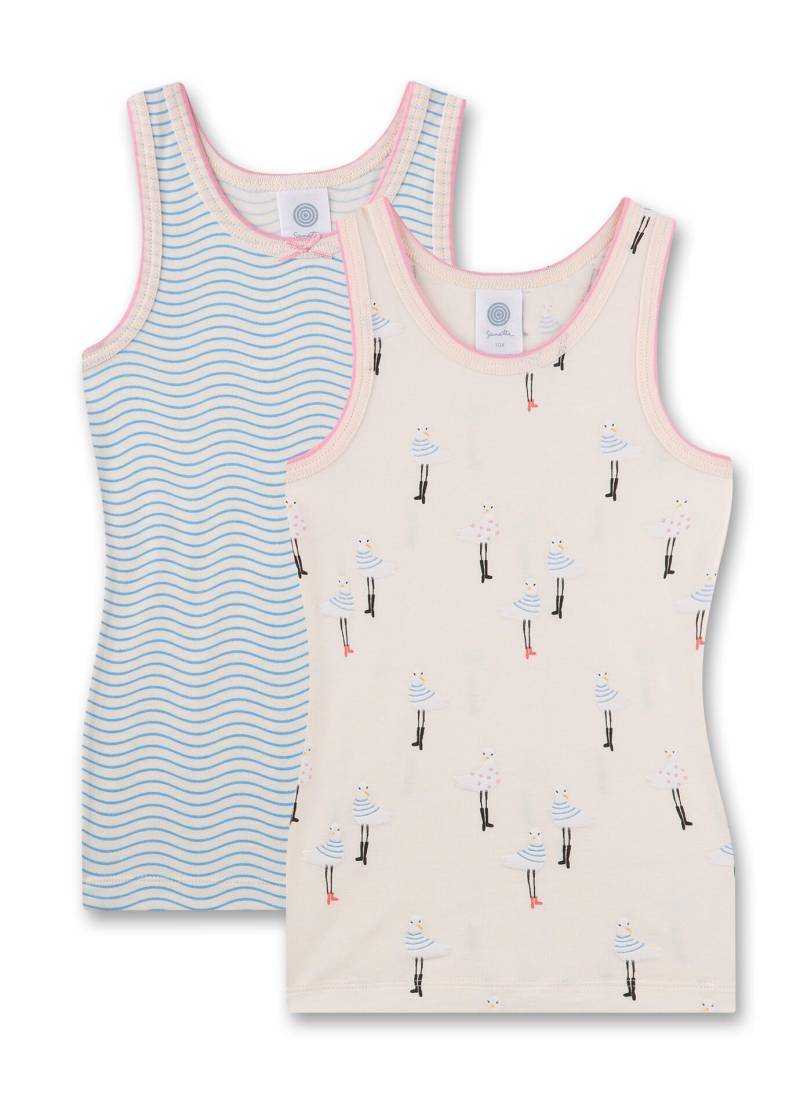 Sanetta - Doppelpack sheer pink - Gr. - 116 von Sanetta