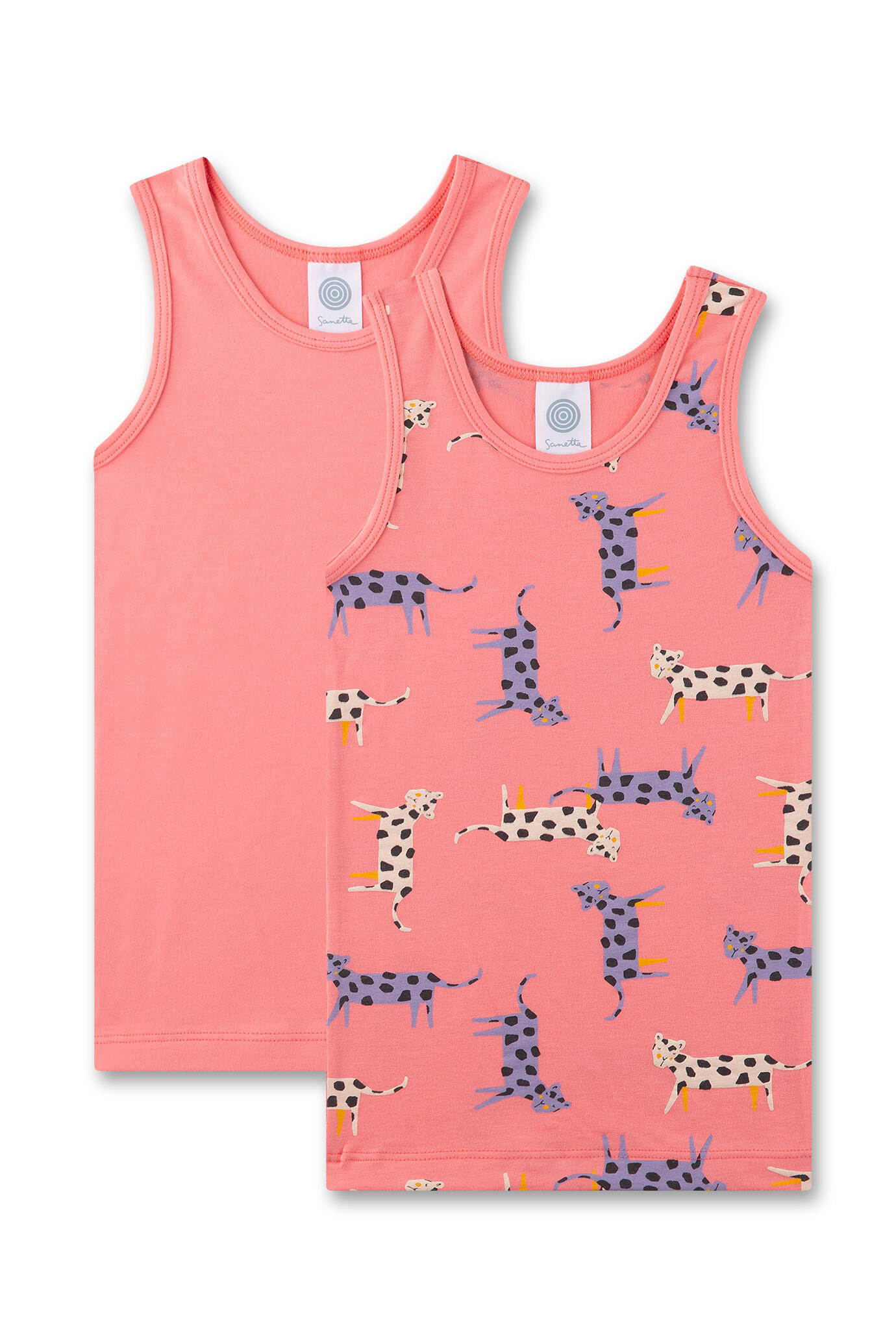 Sanetta - Doppelpack soft pink - Gr. - 116 von Sanetta
