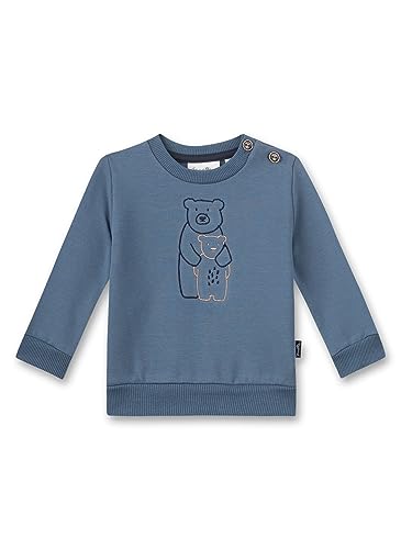 Sanetta Fiftyseven Jungen-Sweatshirt Blau 068 von Sanetta