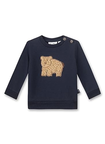 Sanetta Fiftyseven Jungen-Sweatshirt Dunkelblau 086 von Sanetta