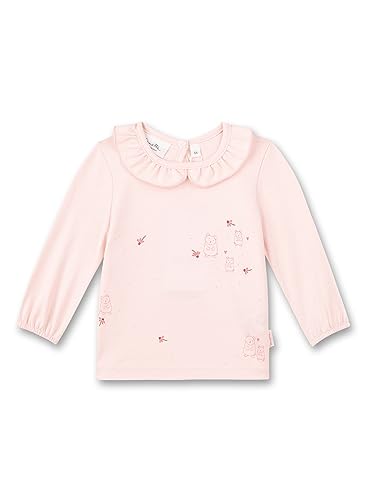 Sanetta Fiftyseven Mädchen-Shirt Langarm Rosa mit Kragen 086 von Sanetta