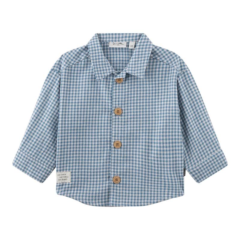 Sanetta Flanellhemd langarm Karo von Sanetta