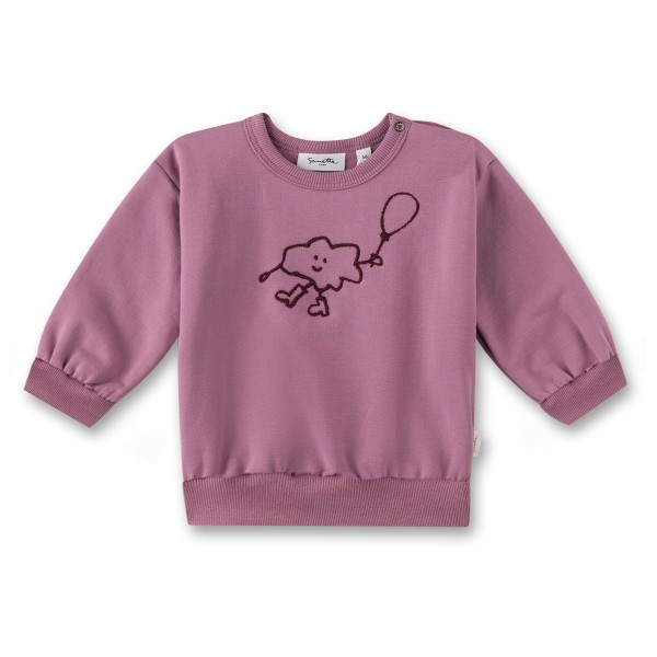 Sanetta - Girl Kid's Sweatshirt Pure LT 1 - Pullover Gr 68 rosa/lila von Sanetta