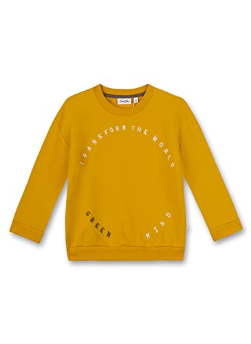 Sanetta Jungen 10867 Sweatshirt, Honey, 110 von Sanetta