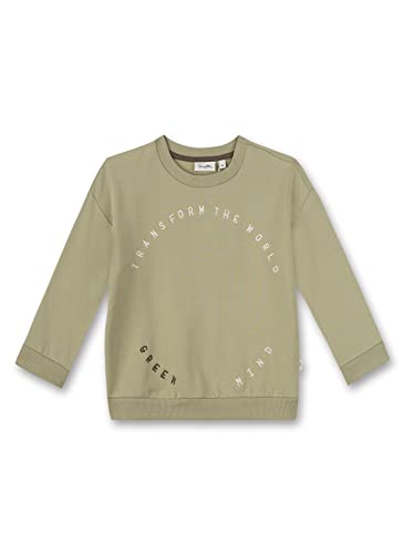 Sanetta Jungen 10867 Sweatshirt, Khaki Blush, 92 von Sanetta