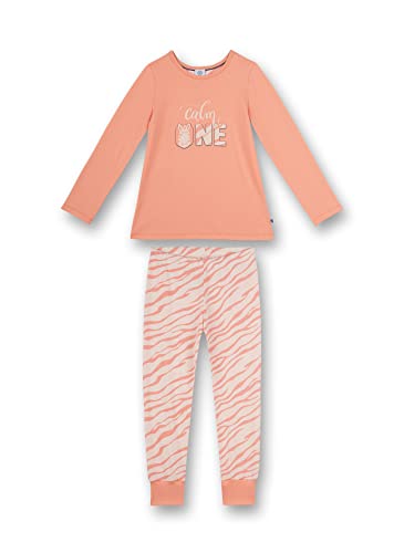 Sanetta Jungen 232715 Pyjamaset, Peach Amber, 116 von Sanetta