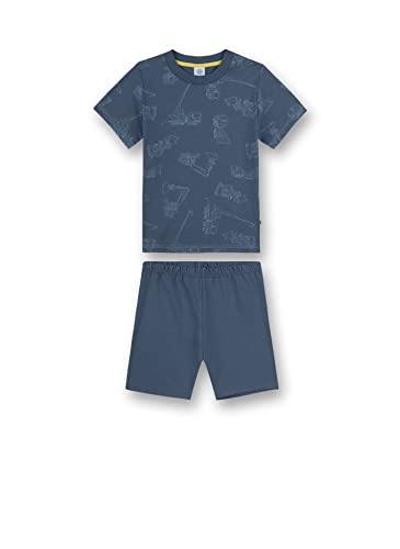 Sanetta Jungen 232870 Pyjamaset, Bering sea, 128 von Sanetta