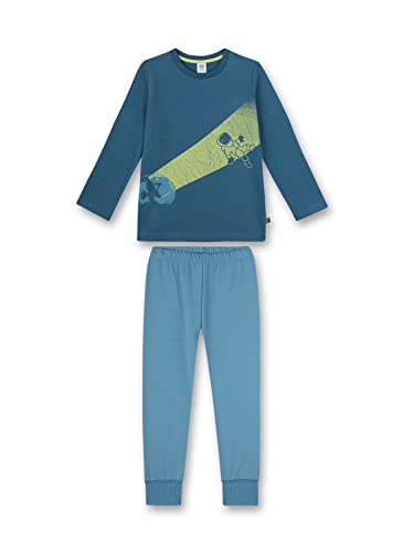 Sanetta Jungen 233033 Pyjamaset, Blue Ashes, 92 von Sanetta