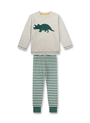 Sanetta Jungen 233116 Pyjamaset, Nature Melange, 92 von Sanetta