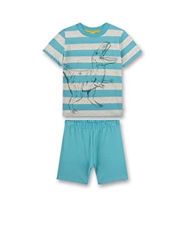 Sanetta Jungen 233119 Pyjamaset, ICY Green, 128 von Sanetta