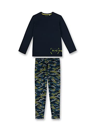 Sanetta Jungen 245367 Pyjamaset, Blue Space, 164 von Sanetta